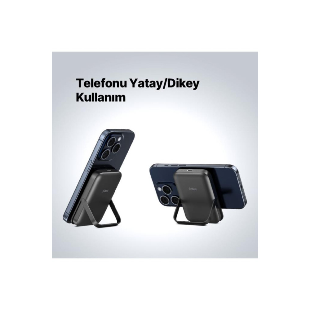 Ttec ReCharger Pro M 2BB219 5000 mAh Standlı Hızlı Şarj MagSafe Powerbank Teşhir