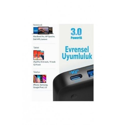 Anker PowerPort Atom III Slim A2045 65 W Hızlı Şarj Adaptörü