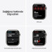 Apple Watch Series 7 GPS + Cellular 41mm Grafit Paslanmaz Çelik Kasa ve Milano Döngüsü Kordon Akıllı Saat(İthalatçı Garantili)