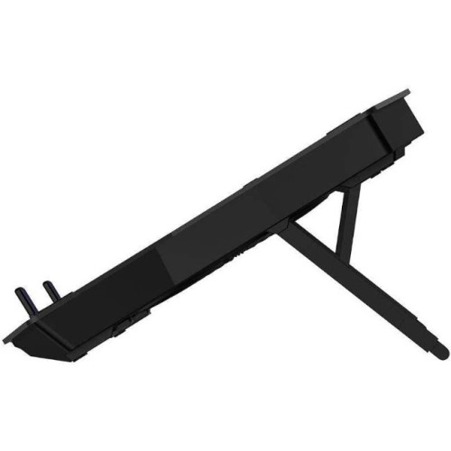 Rampage AD-RC9 TORNADO Siyah 115 -115 -15mm (2 adet)Fanlı 10''-18'' RGB Işıklı Notebook Soğutucu