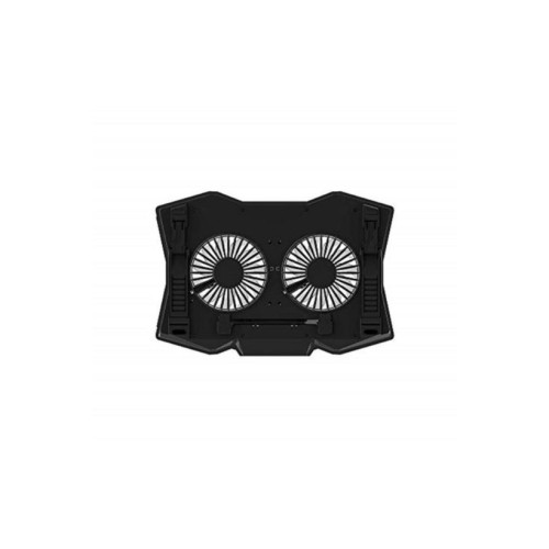 Rampage Ad-rc9 Tornado Siyah 115 -115 -15mm (2 Adet) Fanlı 10-18 Rgb Işıklı Notebook Soğutucu Stand Outlet
