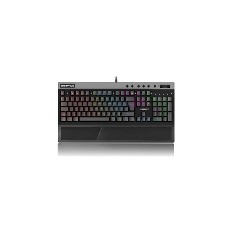Rampage Hydra R7 RGB Kablolu Mekanik Oyuncu Klavyesi - Teşhir