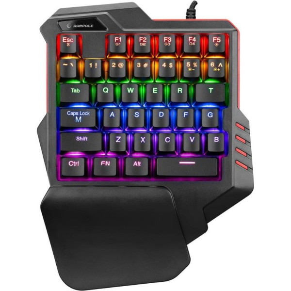 Rampage Miracle K1 Blue Switch Kablolu Mekanik Oyuncu Klavyesi 