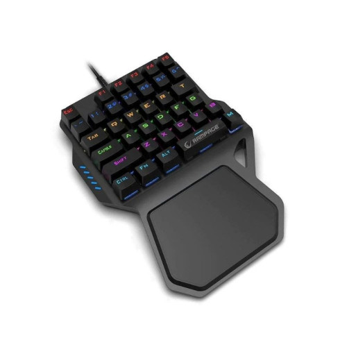 Rampage Palm KB-R77 Blue Switch Kablolu Mekanik Oyuncu Klavyesi