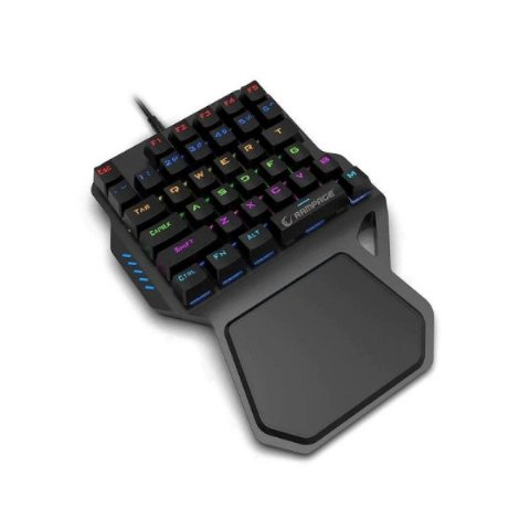 Rampage Palm KB-R77 Blue Switch Kablolu Mekanik Oyuncu Klavyesi