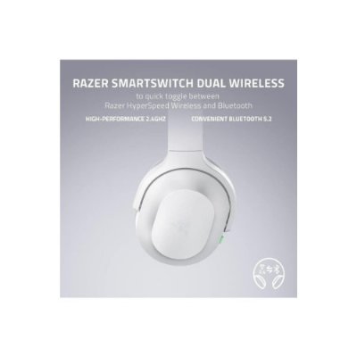 Razer Barracuda RZ04-03790200-R3M1 Beyaz Kablolu/Kablosuz Kulak Üstü Oyuncu Kulaklığı Outlet