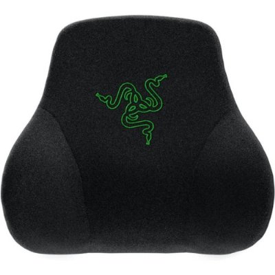 Razer Baş Yastığı - Oyun Koltukları için Boyun ve Baş Desteği (Ergonomik Tasarım, Hafızalı Köpük, Peluş Kadife Sarılmış)