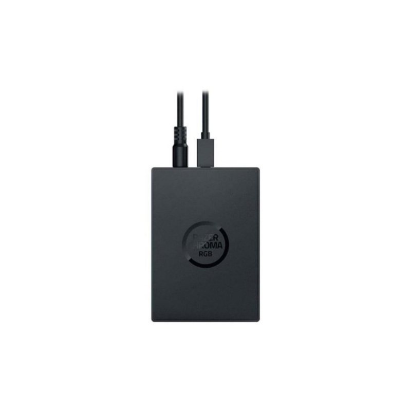 Razer Chroma Adreslenebilir RBG Denetleyici - Gelişmiş Aydınlatma Özelleştirmesi için aRGB Hub (Evrensel Uyumluluk, 6 Adreslenebilir RGB Başlığı, RGB Chroma) Siyah Outlet
