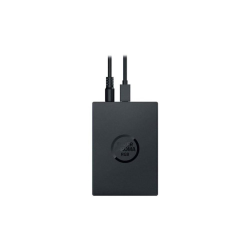 Razer Chroma Adreslenebilir RBG Denetleyici - Gelişmiş Aydınlatma Özelleştirmesi için aRGB Hub (Evrensel Uyumluluk, 6 Adreslenebilir RGB Başlığı, RGB Chroma) Siyah Outlet
