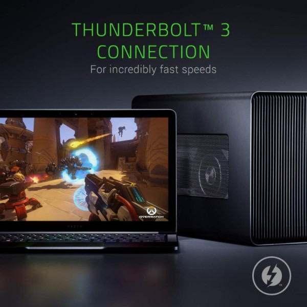 Razer Core X (Mercury) - Harici Thunderbolt 3 grafik kartı -Outlet