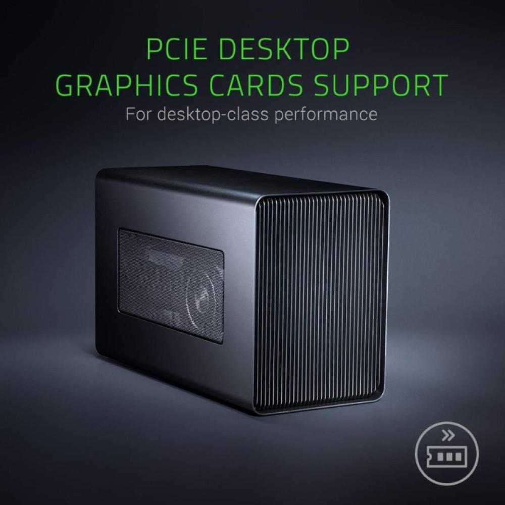 Razer Core X (Mercury) - Harici Thunderbolt 3 grafik kartı -Outlet