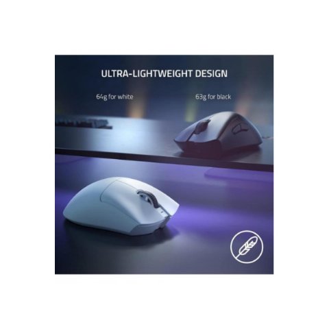Razer DeathAdder V3 Pro 8K RZ01-04630300-R3WL Şarjlı Optik Kablolu/Kablosuz Oyuncu Mouse Teşhir Razer DeathAdder V3 Pro 8K RZ01-04630300-R3WL Şarjlı Optik Kablolu/Kablosuz Oyuncu Mouse Teşhir