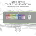 Razer Goliathus Extended Chroma Quartz - RGB aydınlatmalı ekstra büyük yumuşak XXL oyun faresi matı Beyaz