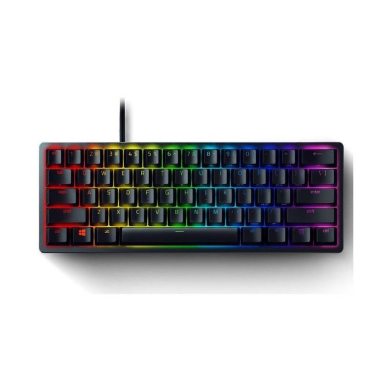 Razer Huntsman Mini US Layout RGB %60 TKL Purple Switch Kablolu Mekanik Oyuncu Klavyesi Teşhir Razer Huntsman Mini US Layout RGB %60 TKL Purple Switch Kablolu Mekanik Oyuncu Klavyesi Teşhir