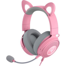 Razer Kraken Kitty V2 Pro RZ04-04510200-R3M1 Pembe RGB USB Kablolu Kulak Üstü Oyuncu Kulaklığı Teşhir