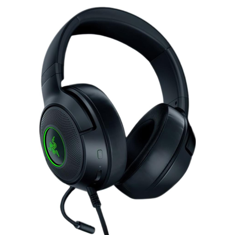 Razer Kraken V3 X RZ04-03750300-R3M1 RGB 7.1 USB Kablolu Kulak Üstü Oyuncu Kulaklığı Teşhir
