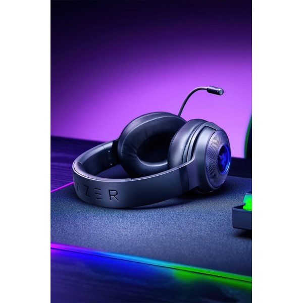 Razer Kraken V3 X RZ04-03750300-R3M1 RGB 7.1 USB Kablolu Kulak Üstü Oyuncu Kulaklığı Teşhir