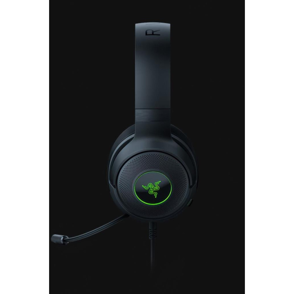 Razer Kraken V3 X RZ04-03750300-R3M1 RGB 7.1 USB Kablolu Kulak Üstü Oyuncu Kulaklığı Teşhir