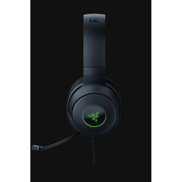 Razer Kraken V3 X RZ04-03750300-R3M1 RGB 7.1 USB Kablolu Kulak Üstü Oyuncu Kulaklığı Teşhir