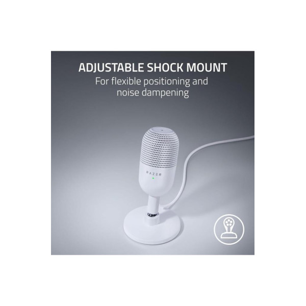 Razer Seiren V3 Mini Ultra Kompakt Beyaz USB Mikrofon Outlet