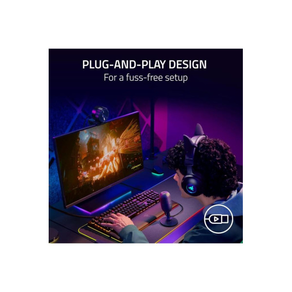 Razer Seiren V3 Mini Ultra Kompakt Beyaz USB Mikrofon Outlet