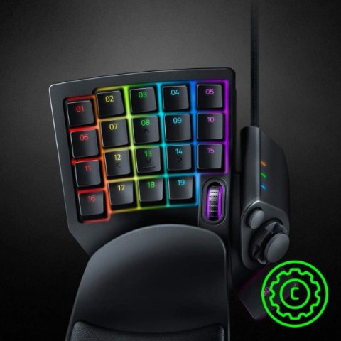 Razer Tartarus V2 Chroma RGB Mecha-Membrane Switch Kabl...