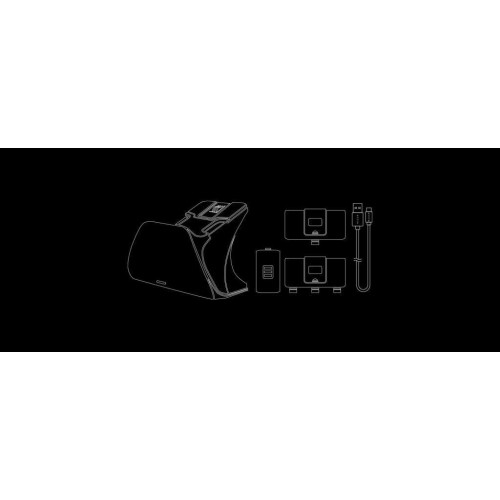 Razer Universal Quick Charging Stand - Xbox Kumandaları için Hızlı Şarj Cihazı (Evrensel Uyumluluk, Manyetik Temas Sistemi, Xbox Kumandanızla Eşleşir, Tek Elle Gezinme) Xbox 20th Anniversary Teşhir