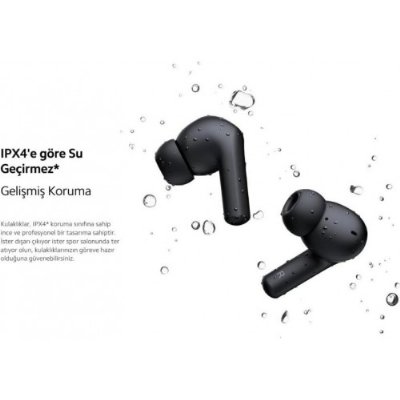 Xiaomi Redmi Buds 4 Active TWS Siyah Kulak İçi Bluetooth Kulaklık