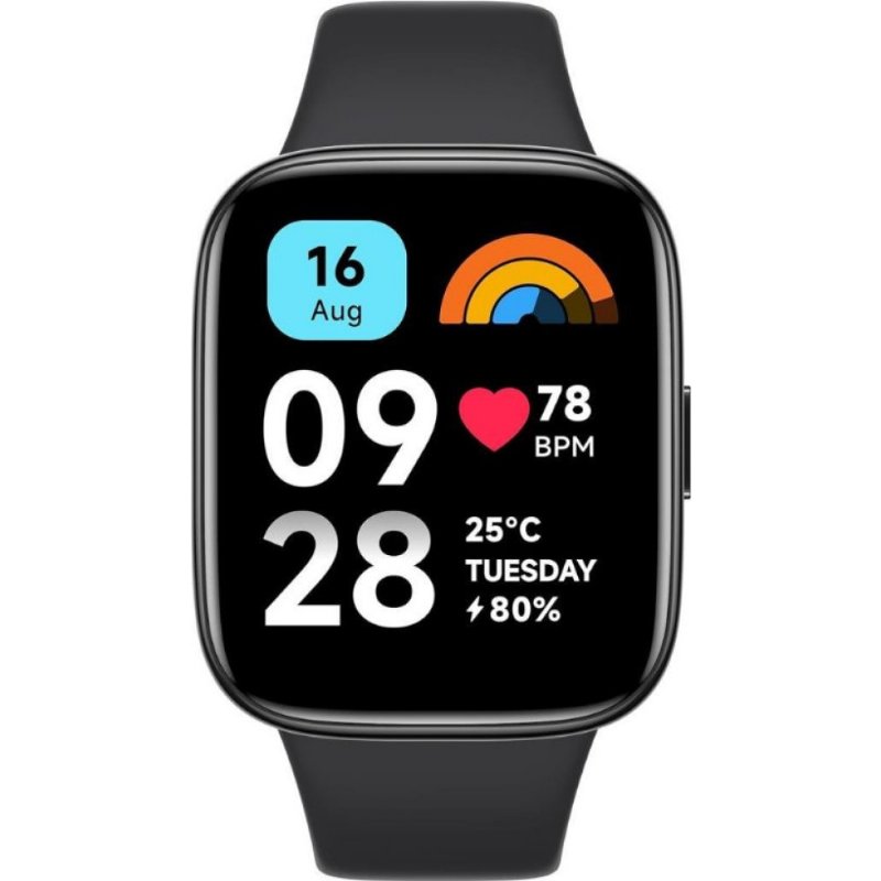 Xiaomi Redmi Watch 3 Active Siyah Akıllı Saat Teşhir