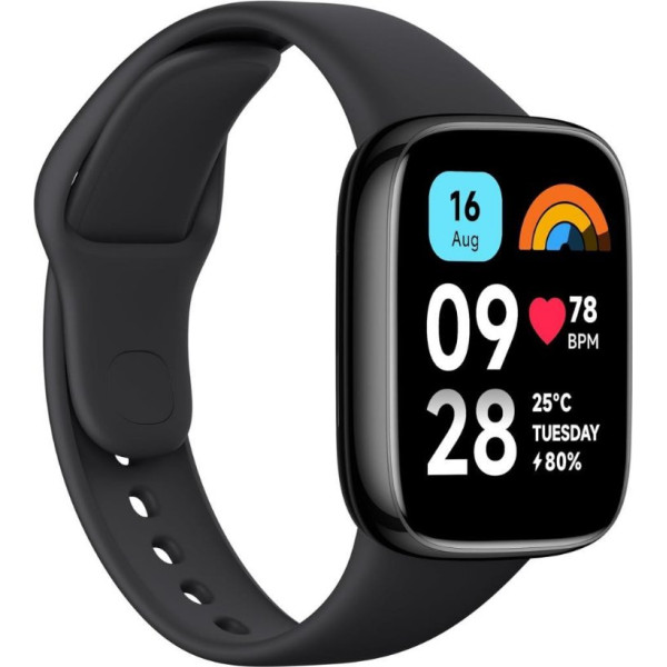 Xiaomi Redmi Watch 3 Active Siyah Akıllı Saat Teşhir