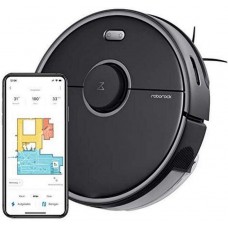 Roborock S5 Max Vacuum Cleaner Siyah Akıllı Robot Süpürge ve Paspas - TEŞHİR