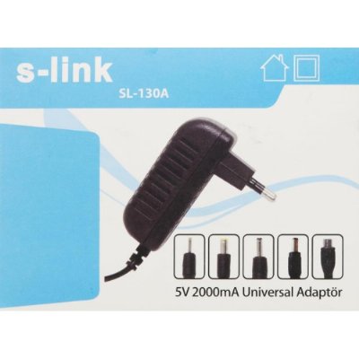 S-link Sl-130A 5V 2A Tablet Şarj Aleti Outlet