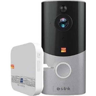 S-link Swapp SL-EG22 1080P HD TF Kartlı Kameralı Wi-Fi TUYA Destekli Akıllı Kapı Zili Teşhir