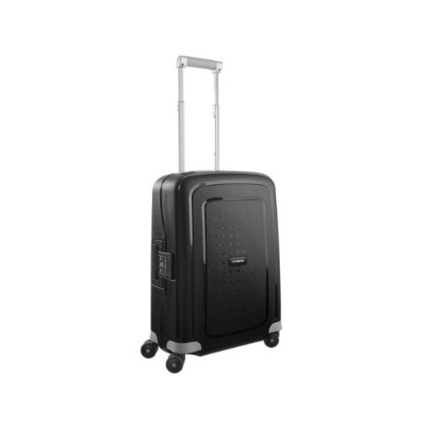 Samsonite Siyah Çekçekli Sert Valiz S'CURE-SPINNER 55/20 Teşhir