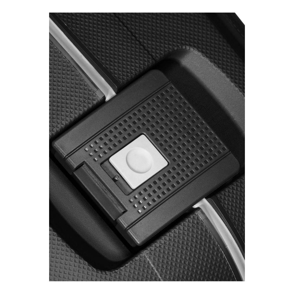 Samsonite Siyah Çekçekli Sert Valiz S'CURE-SPINNER 55/20 Teşhir