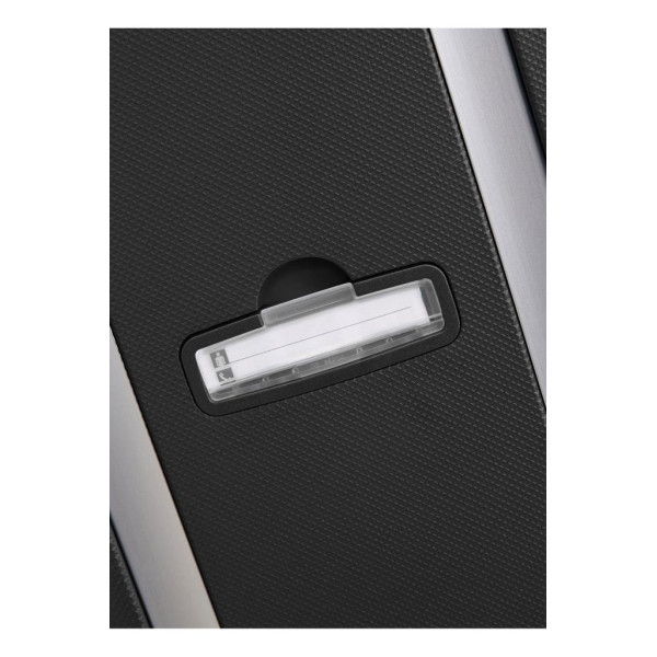 Samsonite Siyah Çekçekli Sert Valiz S'CURE-SPINNER 55/20 Teşhir