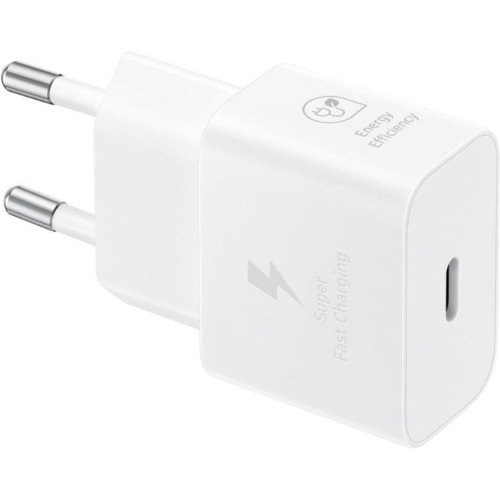 Samsung EP-TA800X 25 W Beyaz Type-C Kablolu Hızlı Şarj Aleti Outlet
