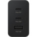 Samsung 3in1 Trio 65W 2xPD + UsbA Ev Tipi Şarj Aleti 3 Çıkışlı(EP-T6350NBEGWW) Outlet