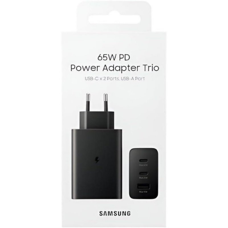 Samsung EP-T6530 65 W 3in1 Hızlı Şarj Adaptörü Teşhir