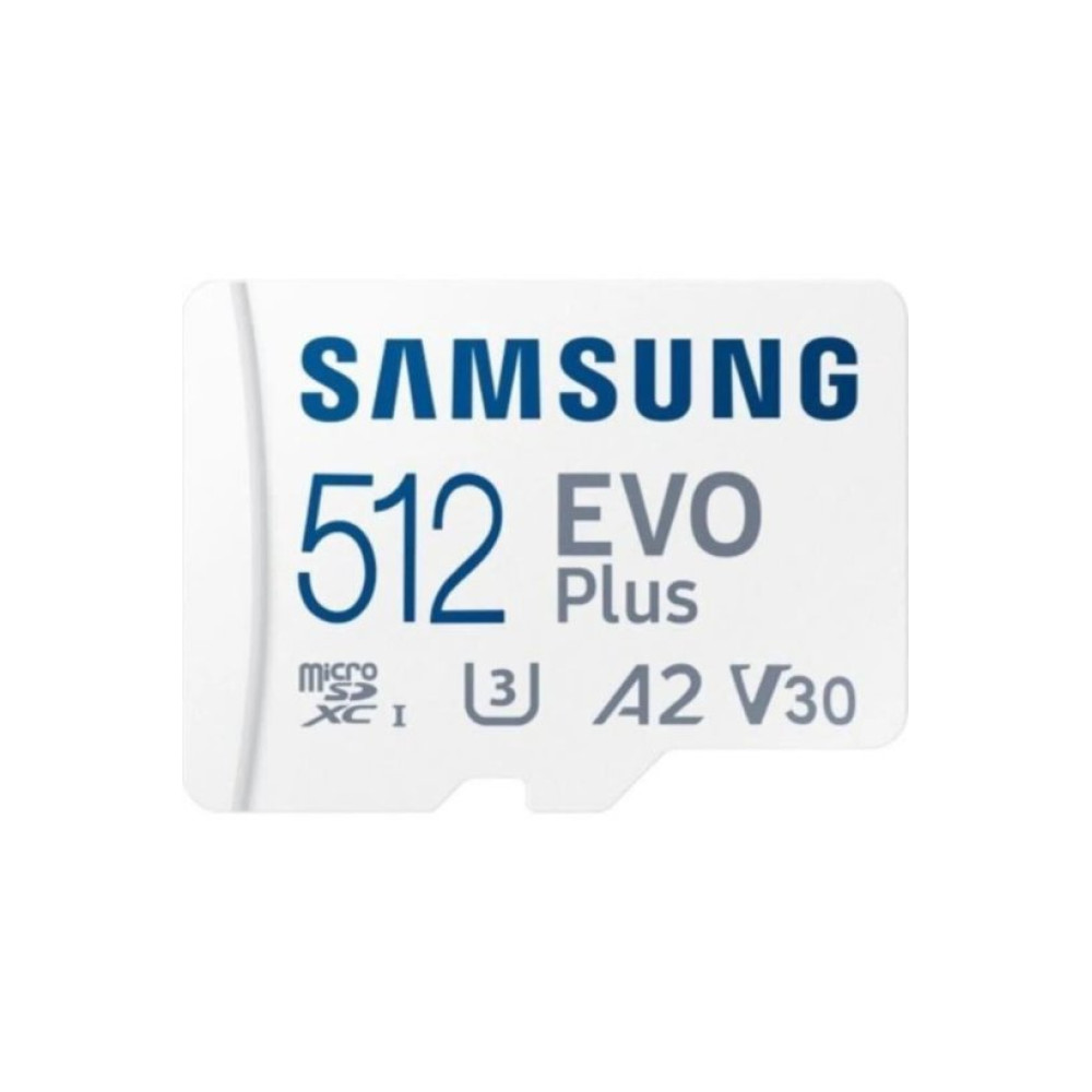 Samsung Evo Plus MB-MC512SA Class 10 UHS-I U3 A2 V30 512 GB Micro SD Kart Outlet
