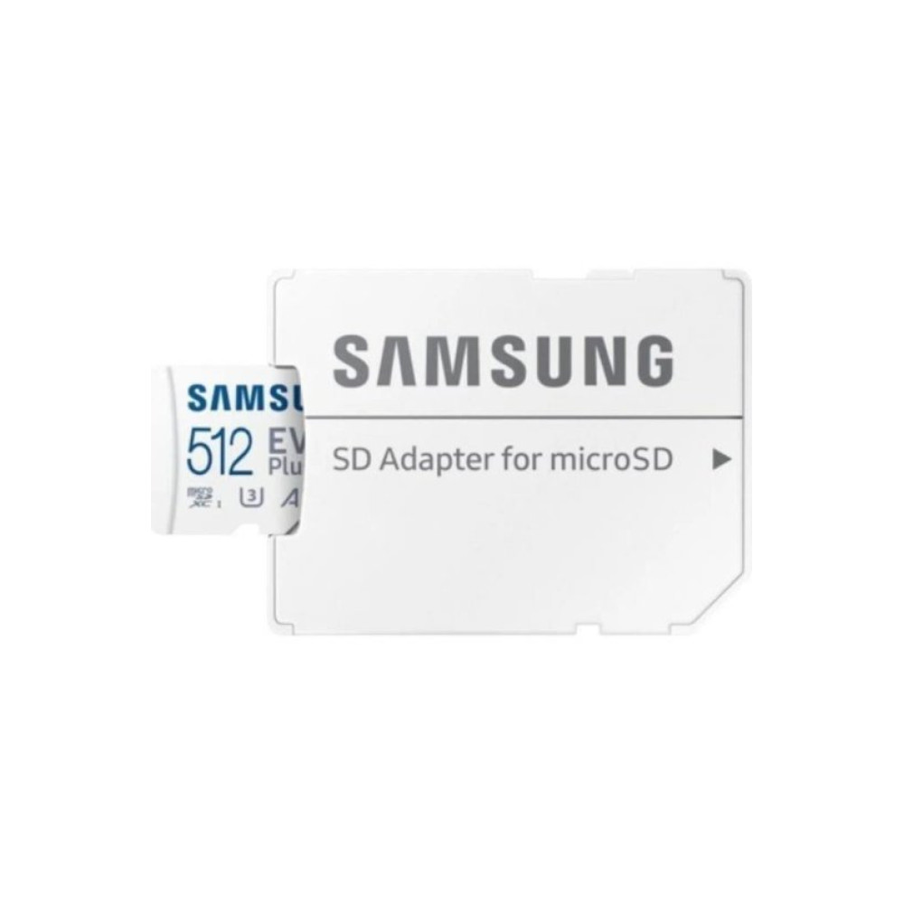 Samsung Evo Plus MB-MC512SA Class 10 UHS-I U3 A2 V30 512 GB Micro SD Kart Outlet