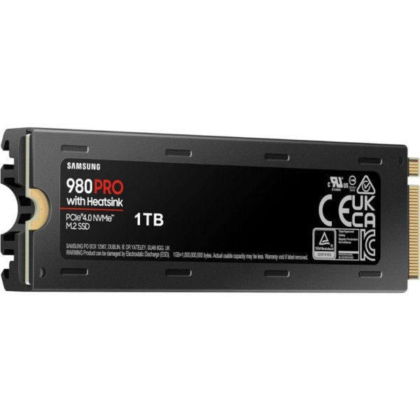 Samsung 980 PRO MZ-V8P1T0CW PCI-Express 4.0 1 TB M.2 SSD