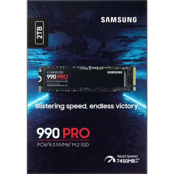 Samsung 990 PRO MZ-V9P2T0BW PCI-Express 4.0 2 TB M.2 SSD