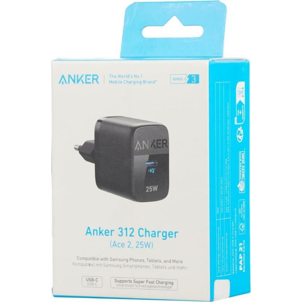 Anker 312 A2642 25 W Type-C Hızlı Şarj Adaptörü Teşhir