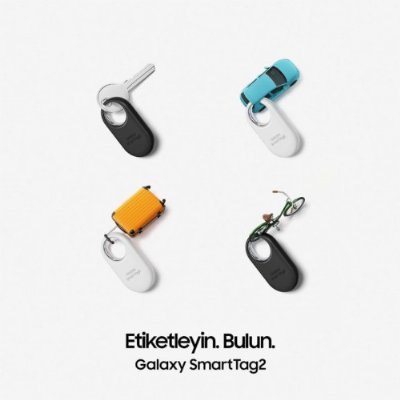 Samsung Galaxy SmartTag 2 EL-T5600 Siyah Kablosuz Akıllı Tag Teşhir