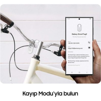 Samsung Galaxy SmartTag 2 EL-T5600 Siyah Kablosuz Akıllı Tag Teşhir