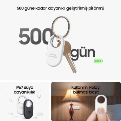 Samsung Galaxy SmartTag 2 EL-T5600 Siyah Kablosuz Akıllı Tag Teşhir