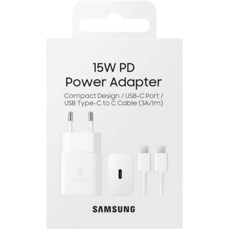 Samsung EP-T1510XWEGWW 15 W Beyaz Type-C Kablolu Hızlı Şarj Aleti Outlet