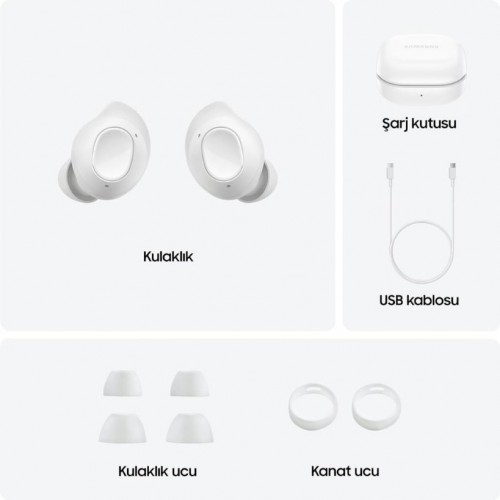 Samsung Galaxy Buds FE TWS Beyaz Kulak İçi Bluetooth Kulaklık