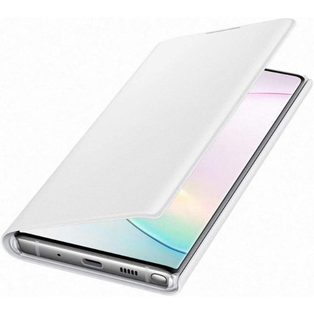 Samsung LED View Kapak EF-NN970 Galaxy Note 10 için, Beyaz Outlet